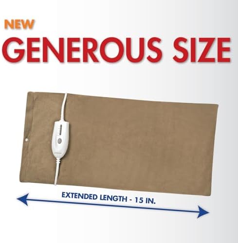 Deluxe Heating Pad Moist/Dry Heat Therapy