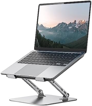 Orlian Adjustable Aluminum Laptop Stand for Desk, Laptop Riser for 11-16"