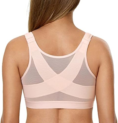 DELIMIRA Women's Front Closure Posture Support Bras
