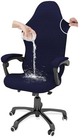 Gaming Chair Cover Game Chair Cover for Reclining Rotating Chair, Navy Blue