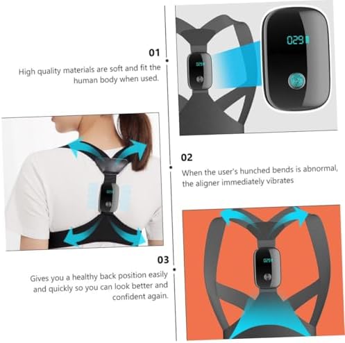 MAGICLULU Electronic Posture Reminder Hunchback Corrector with USB Charging