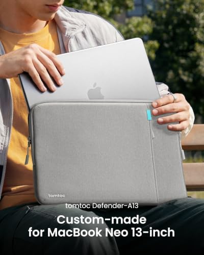tomtoc 360° Protective Laptop Sleeve 13-inch MacBook Neo A3404 (2026)