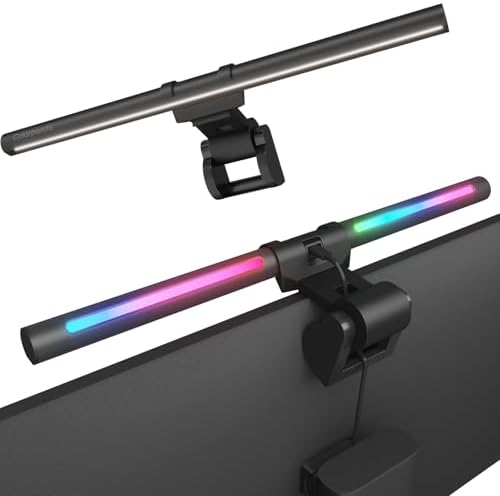 RGB Monitor Light Bar, 16.54'' USB LED Desk Lamp,Home Office Gaming