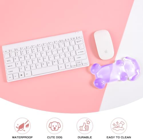 Gel Mouse Wrist Rest, Cute Dog Ergonomic Wrist Rest for Mouse Wrist Pad