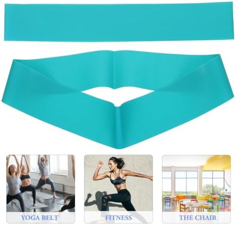 2pcs Latex Elastic Resistance Band for Yoga Stretching and Flexibility