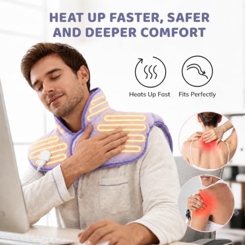 Heating Pad for Period Cramps Electric Heating Pads for Back Pain Relief