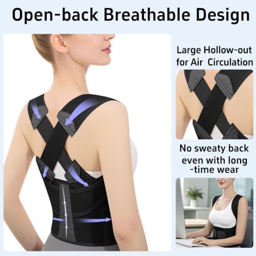 Posture Corrector for Women Men Back Brace Support Straightener Scoliosis