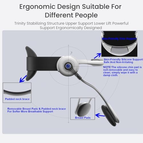 Rotatable Neck Brace for Teens – Adjustable Posture Support for Tech Neck