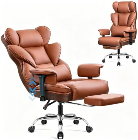 Big & Tall Office Chair 400 lbs, Gaming Chair 23.6" Wide Seat