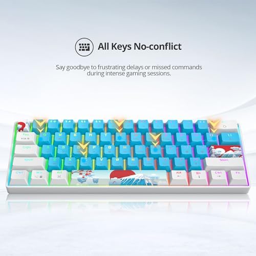Owpkeenthy 60% Wired Mechanical Keyboard