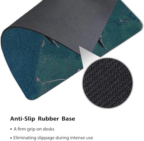 9.5x7.9 Inch Office/Gaming Mouse Pad, U.S. Air Force T-X Trainer Aircraft in Formation Over The Landscape Patriotic Military Theme Cute Anti-Slip Mat for Desk