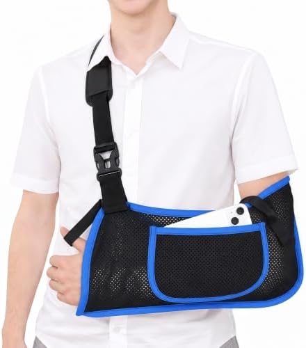 Mesh Shower Arm Sling Shoulder Immobilizer for Shoulder Surgery Recovery