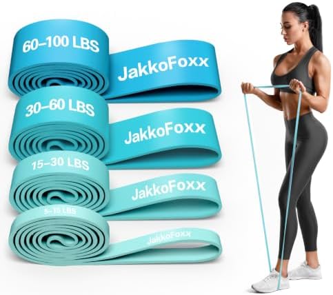 Resistance Bands,Pull Up Bands,Stretching Assist Bands Set for Men & WomenPortable Exercise, Muscle Training,Physical Therapy,Exercise Workout Bands for Working Out