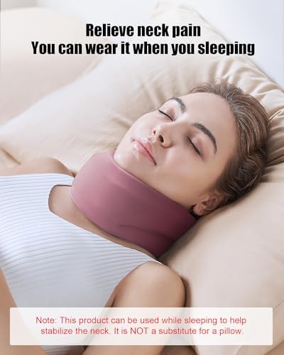 Neck Brace for Sleeping, Cervical Collar Relief Neck Pain and Neck Support
