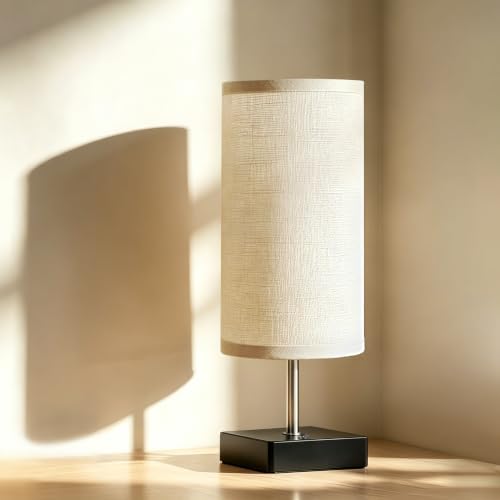 Cordless Table Lamp Rechargeable Touch Dimmable(Linen)