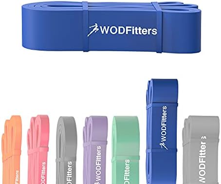WODFitters Pro Series Pull-Up Assistance Bands – Premium Resistance Loop Bands for Assisted Pull Ups, Muscle Ups, Strength Training & Mobility – Durable Bands for Functional Fitness