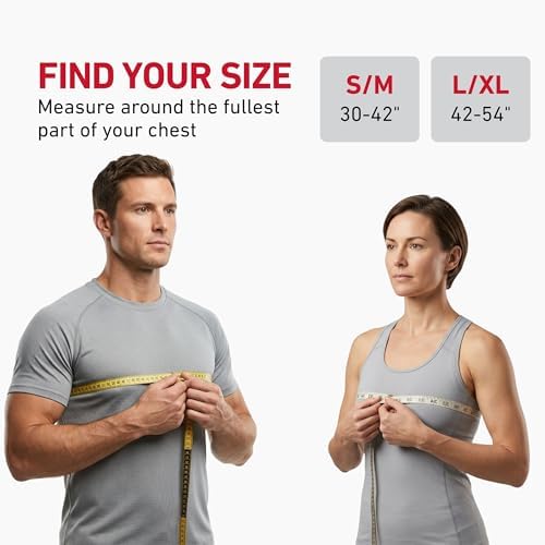 McDavid Posture Support Brace Adjustable Upper Back Shoulder Corrector for Alignment and Pain Relief Black