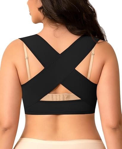 DERCA Posture Corrector for Women Chest Brace Push Up Back Support Bra
