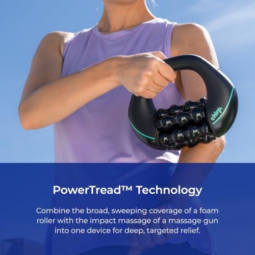 Chirp RPM Mini Rolling Percussive Massager, Deep Tissue Muscle Roller