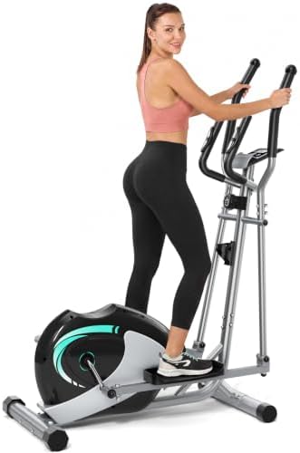 THERUN Elliptical Exercise Machine, Magnetic Elliptical Machine for Home