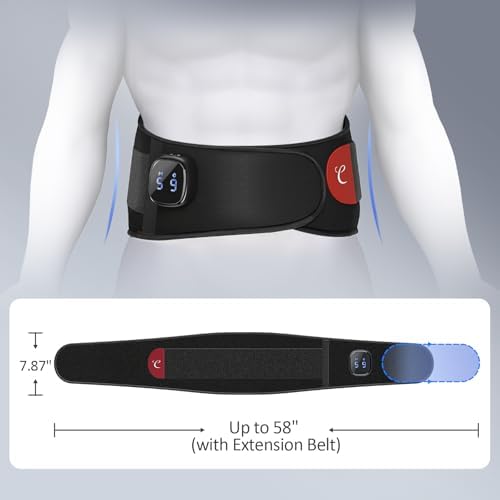 Comfytemp Cordless Portable Heating Pad with Massager for Lower Back FSA