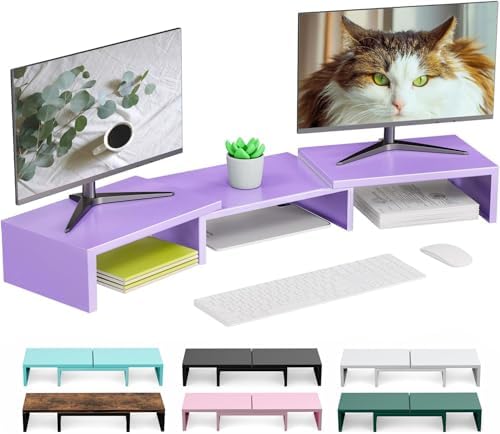 Dual Monitor Stand Riser