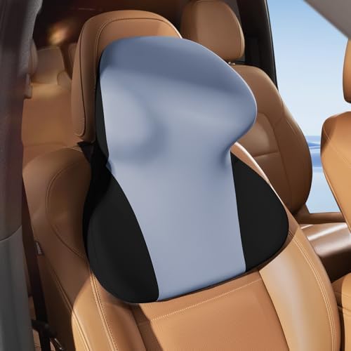 BEBAS Car Headrest Pillow, Ergonomic Neck Pillow with Memory Foam