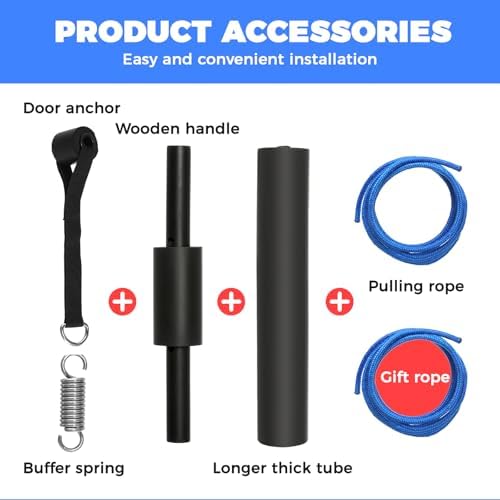 Portable Cervical Neck Traction Over Door Device for Neck Pain Relief or Spinal Decompression, Neck Stretcher Strap Over Door for Cervical Curvature Correction Home Use