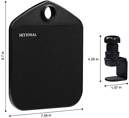 Ergonomic Mouse Platform Under Desk Ergonomic Wrister Mouse Pad (Black)