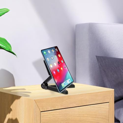 Tablet Stand Holder, Adjustable, Portable, Foldable, Light-Weight, Compatible with 7 to 10.2 Inches Most Tablets, Kindle Fire and Smart Phones