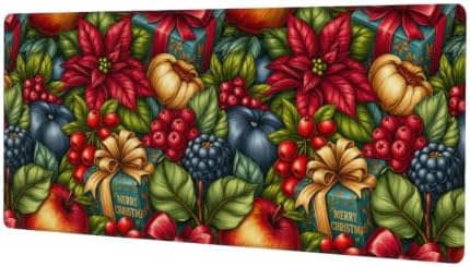 Christmas Large Mouse Pad Non-Slip Rubber Long Gaming Desk Mat