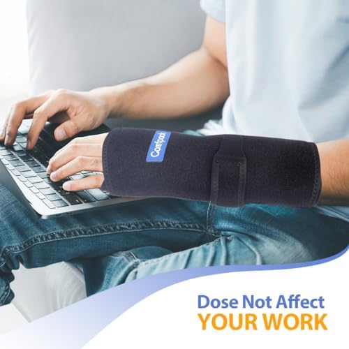 Comfpack Wrist Ice Pack for Carpal Tunnel, Reusable Hot Cold Therapy Hand Ice Pack Wrap Wrist Ice Brace for Hand Surgery, Rheumatoid, Tendinitis, Swelling, Injuries, Pain Relief