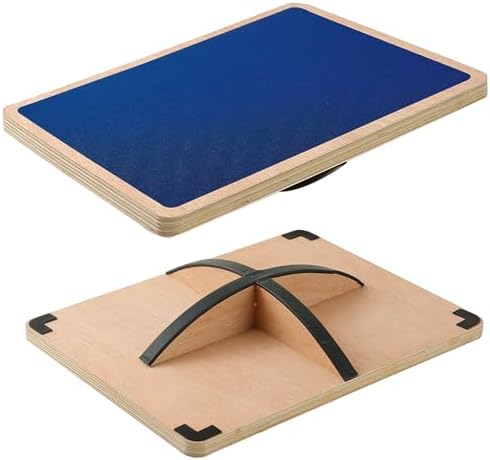 Juoe 360° Balance Board Wobble Board, Up to 350 LBS for Physical Therapy