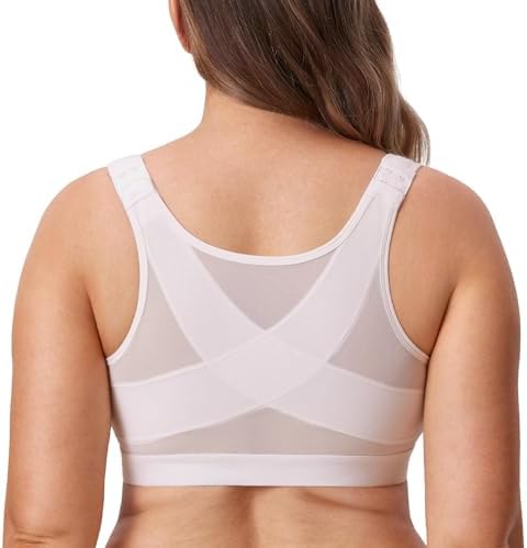 DELIMIRA Women's Front Closure Posture Support Bras