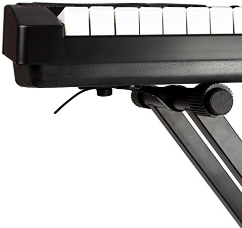 RockJam RJX29 Adjustable X Frame Keyboard Stand with Locking Straps