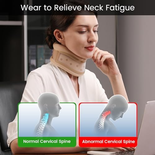 Velpeau Dual-purpose Neck Brace for Neck Pain and Support, Sleep Apnea XL