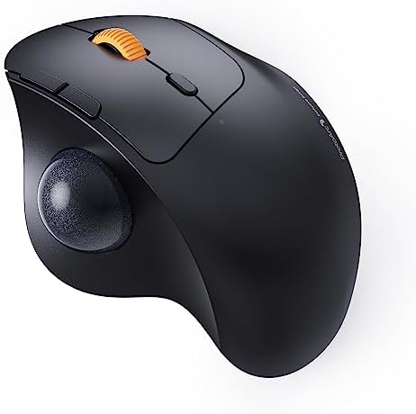 ProtoArc EM04 Wireless Trackball Mouse, Bluetooth Trackball Mouse