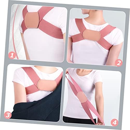 Alipis Back Straightener Brace Adjustable Hidden under Clothes for Adults