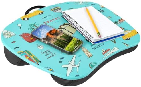 LAPGEAR MyStyle Lap Desk – Travel, Fits 15.6" Laptops