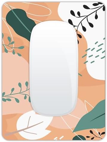 Small Mouse Pad, Mini Mouse Pad 6 X 8 Inch with Non-Slip Rubber Base for Keyboard Tray Laptops Wireless Mouse Home Office Travel, Washable & Portable (Summer)