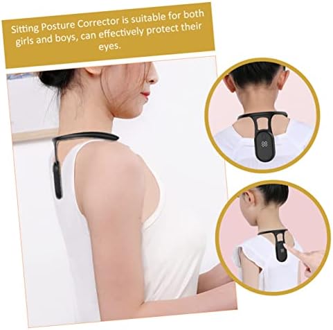 NOLITOY Portable Posture Corrector Sensor Device for Hunchback and Myopia Prevention Hanging Neck Design for Improved Sitting Posture and Comfort