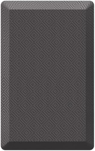 Ophanie Kitchen Mats for Floor,3/4 inch Thick,17x28 Anti Fatigue Cushioned Mat,Kitchen Rugs,Waterproof,Comfort Ergonomic Standing Mat for Office,Home,Sink with 99+ Pairs of Anti-Slip Bottom Ridges