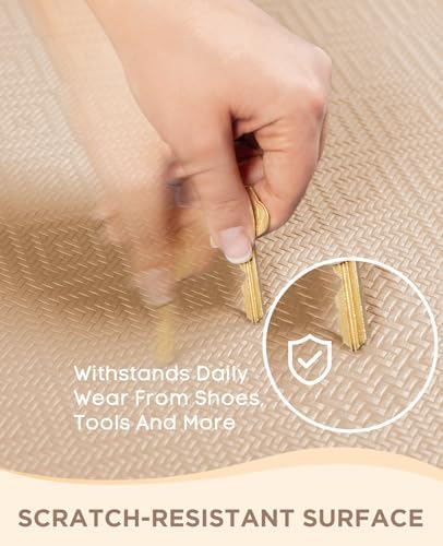 Ophanie Kitchen Mats for Floor,3/4 inch Thick,24x70 Anti Fatigue Cushioned Mat,Kitchen Rugs,Waterproof,Comfort Ergonomic Standing Mat for Office,Home,Sink with 99+ Pairs of Anti-Slip Bottom Ridges