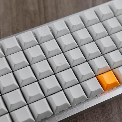 YMDK XDA DSA Blank Colorful PBT Keycaps Suitable for Ortholinear Layout MX Keyboard XD75 ID75 Split 36 Corne Split 46 Planck Preonic Niu40 (DSA 109)