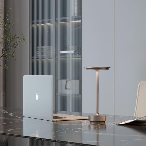 2 Pack Cordless Table Lamps Rechargeable, 5000mAh LED Table Light