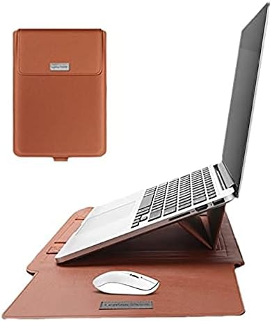 15-15.6 Inch Laptop Protective Cover Protective Bag, Suitable for MacBook Pro 15 Inch 15.6-Inch Dell Lenovo HP Acer Samsung Sony Chromebook Protective Cover (15-15.6 inch, Brown)