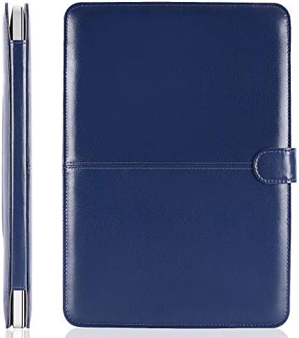 MOSISO PU Leather Sleeve Case Compatible with MacBook Air 13.6 inch