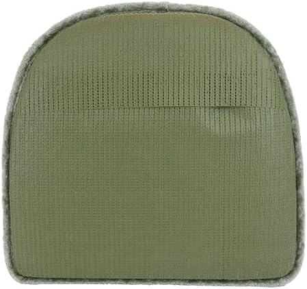 Klear Vu Raindrop The Gripper Non Slip Chair Cushions, Soft & Comfortable Seat Pad, Sitting Pillow for Kitchen, Dining or Office, 8 Count (Pack of 1), Celadon