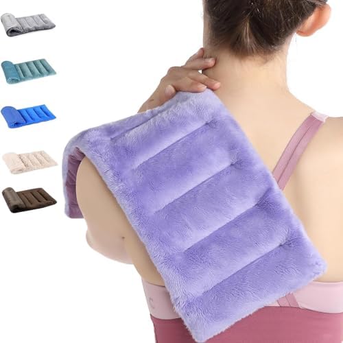 SuzziPad Microwave Heating Pad for Muscle Soreness Fatigue, 7"X16", Purple