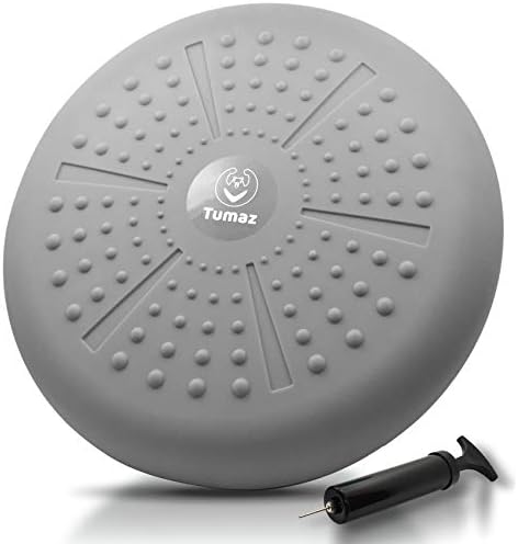 Tumaz Wobble Cushion Wiggle Seat Core Balance Disc with Pump